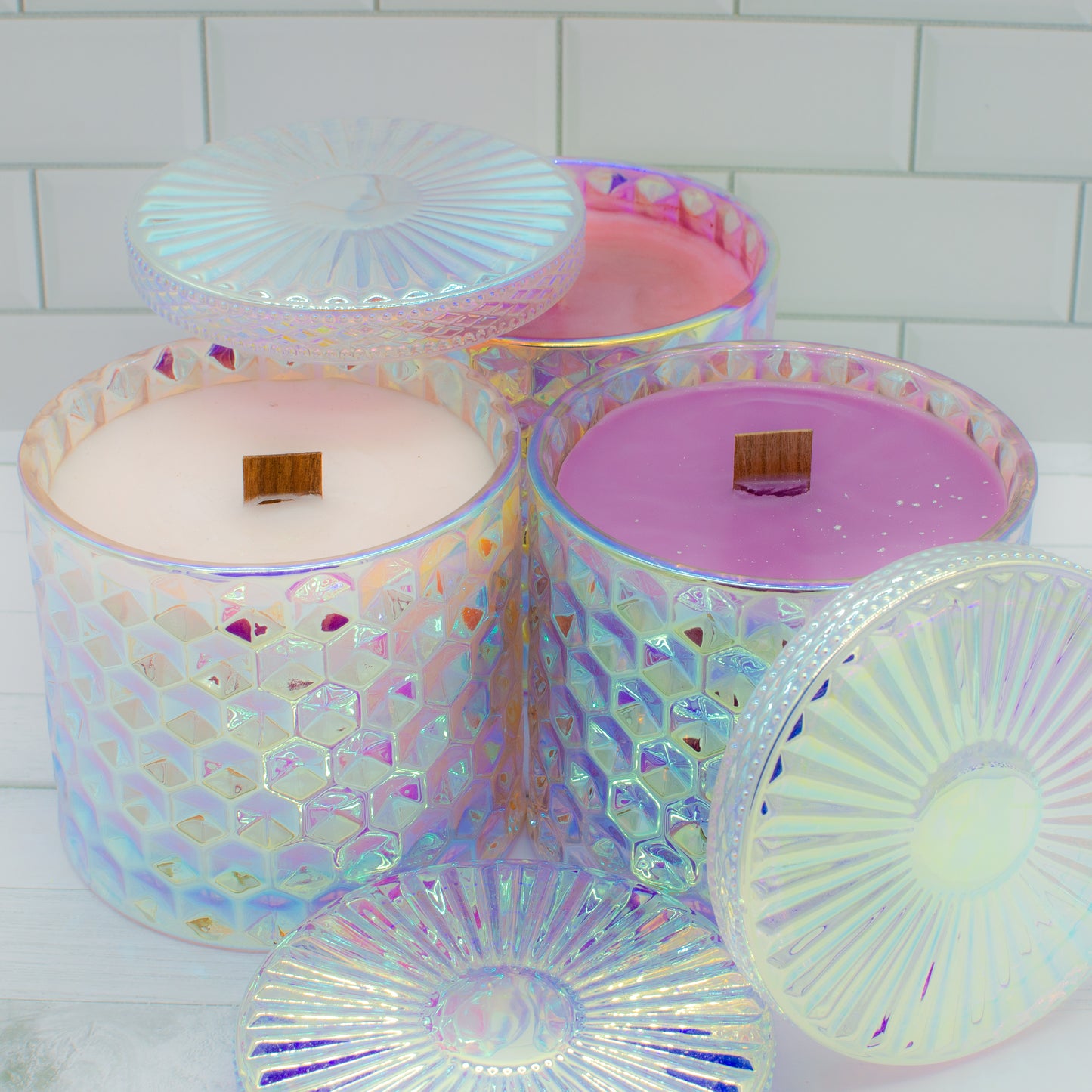 PRISM Candle - Amethyst (Sage - Palo Santo - Fir)