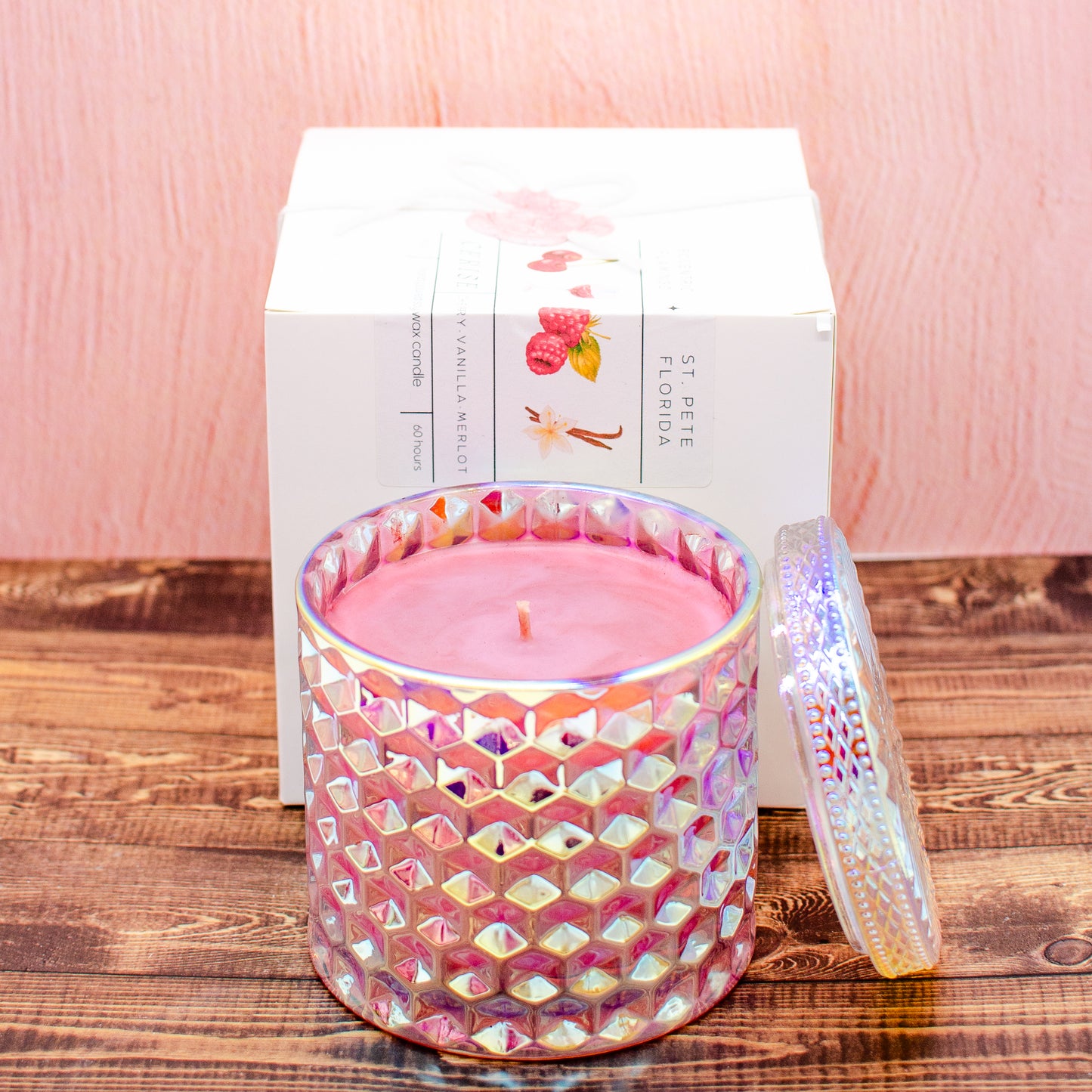 CLOSEOUT Sale! PRISM Candle - Cerise (Vanilla-Cherry-Merlot)