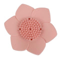 Lotus Flower Draining Soap Dish: lotus-shaped silicone draining soap dish (photo 2)