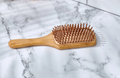 Bamboo Hair Brush: plastic-free bamboo hair brush