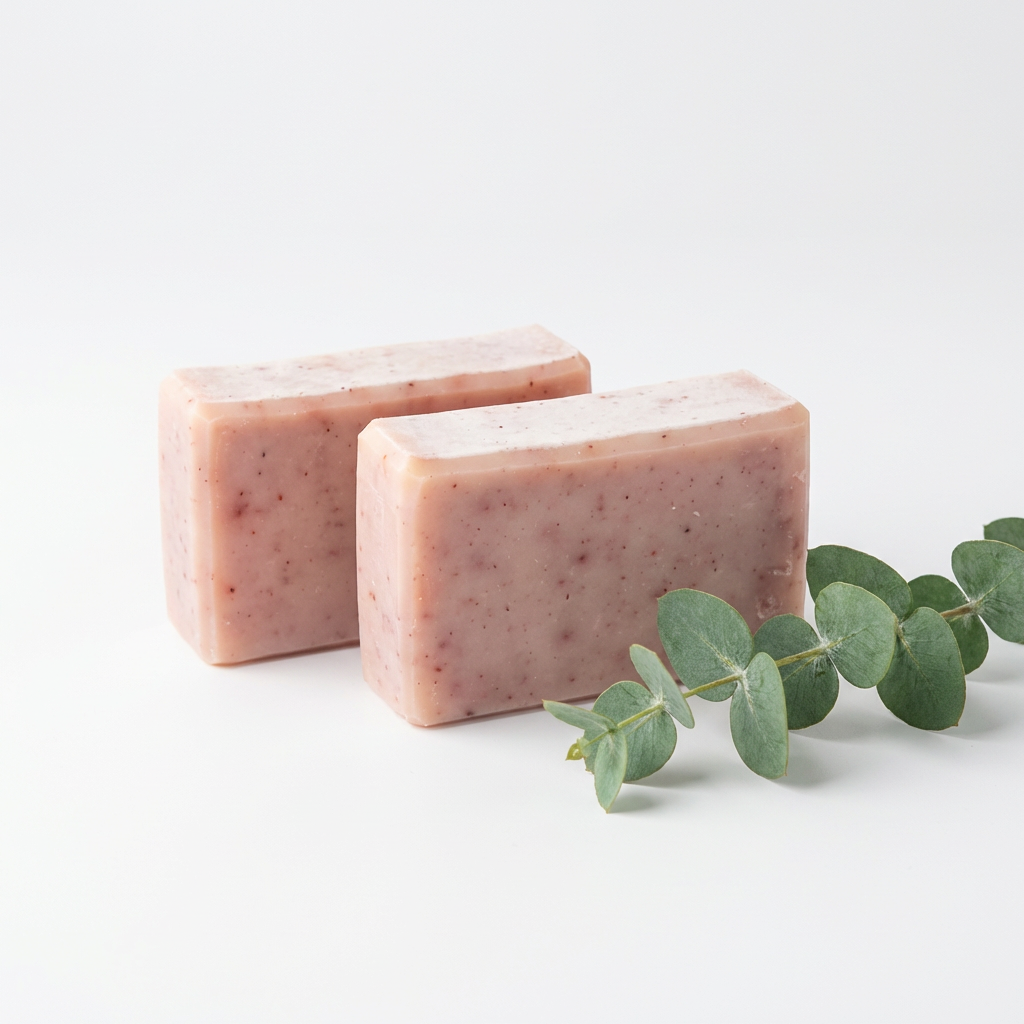 Niaouli Bastile Soap: limited-ingredient olive oil soap colored with madder root (photo 2)