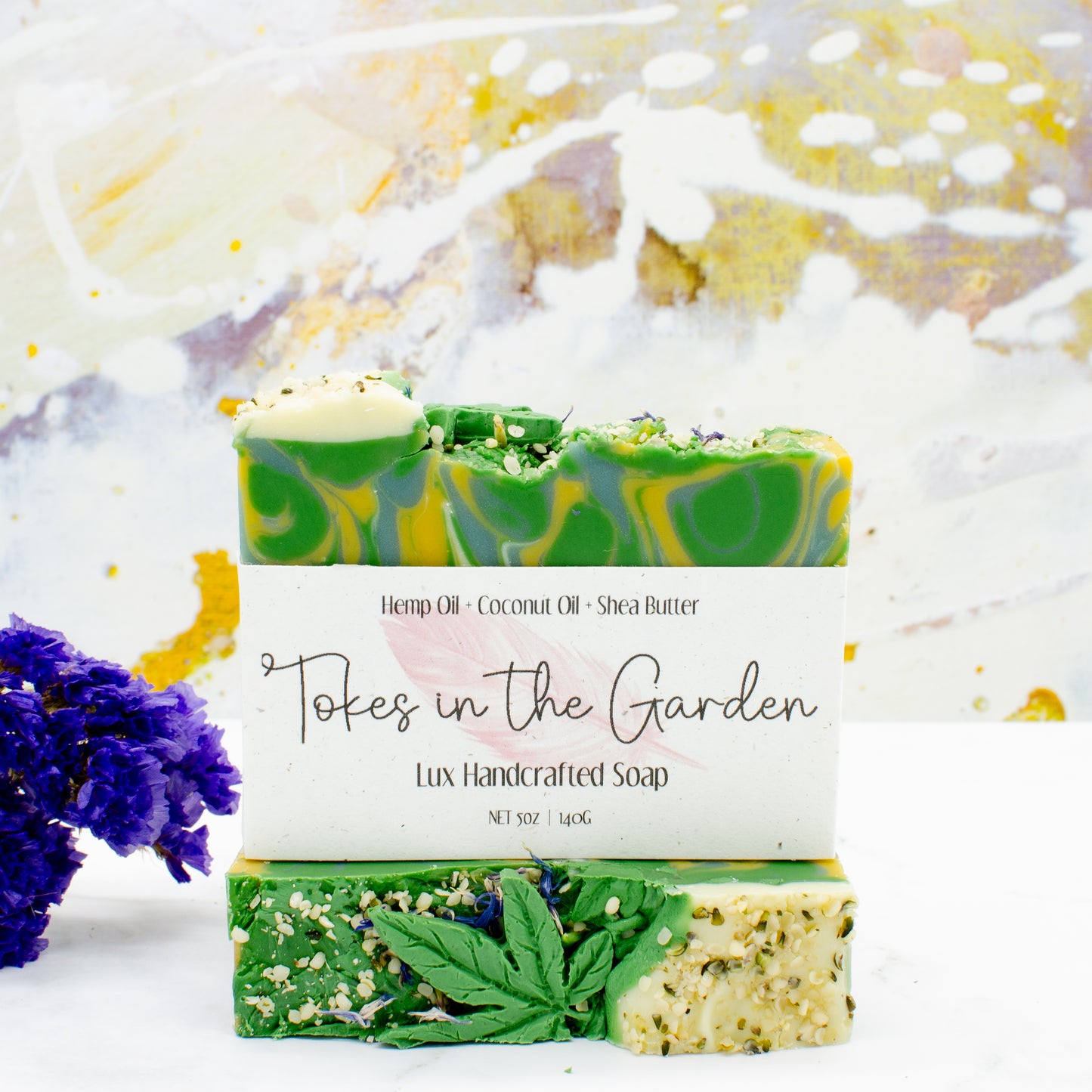 Tokes in the Garden - Artisan Hemp and Shea Soap