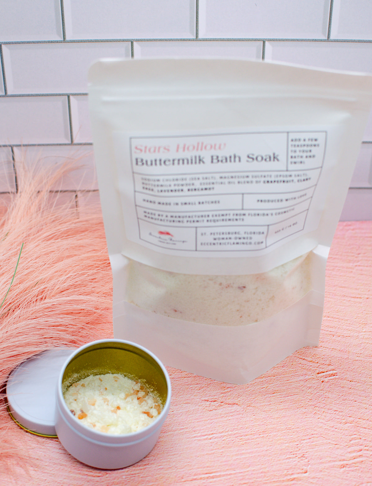 Stars Hollow Buttermilk Bath Soak: buttermilk and sea salt bath soak with lavender and grapefruit (photo 2)