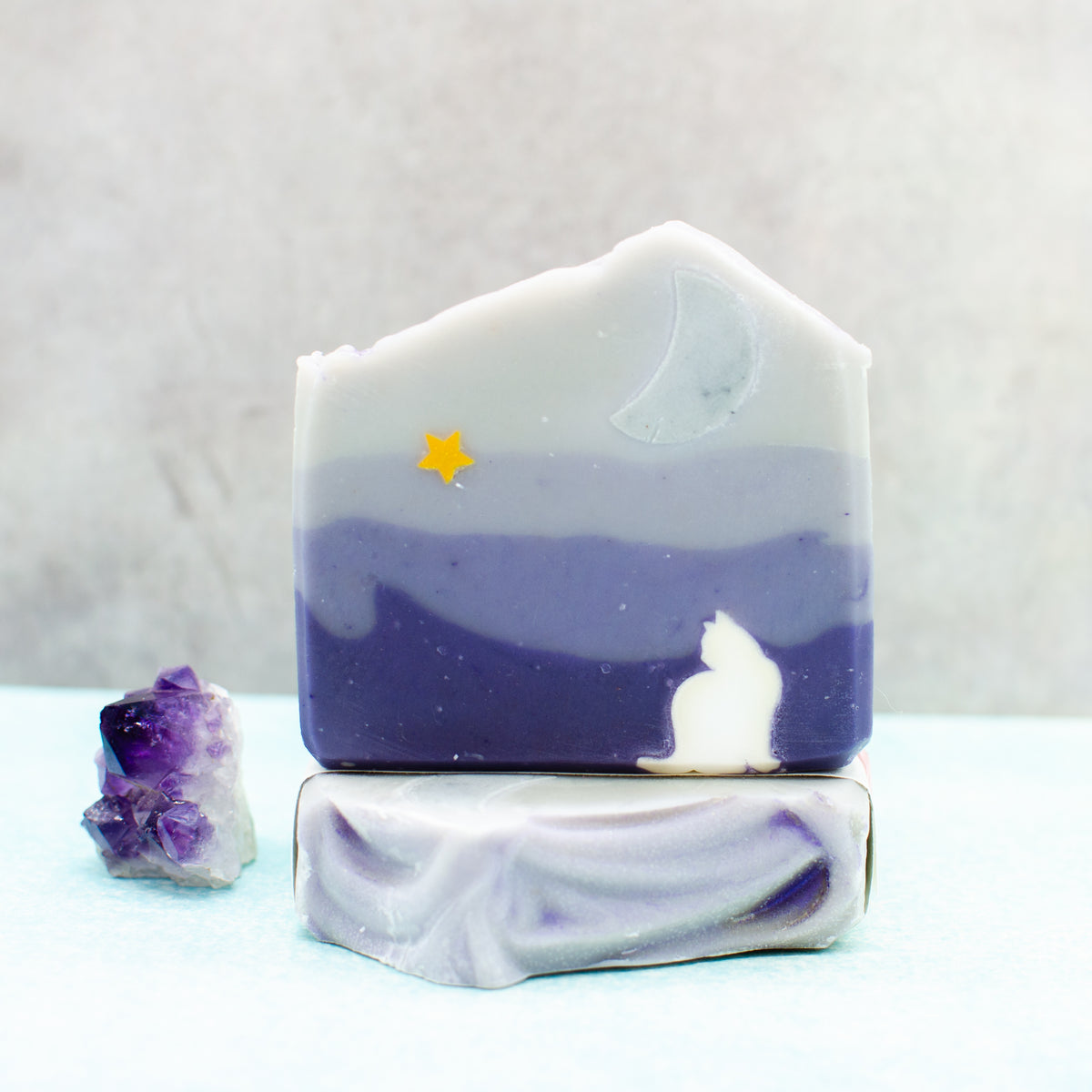 Wish Upon Soap: shea and kokum butter soap bar scented with peony and amberwood