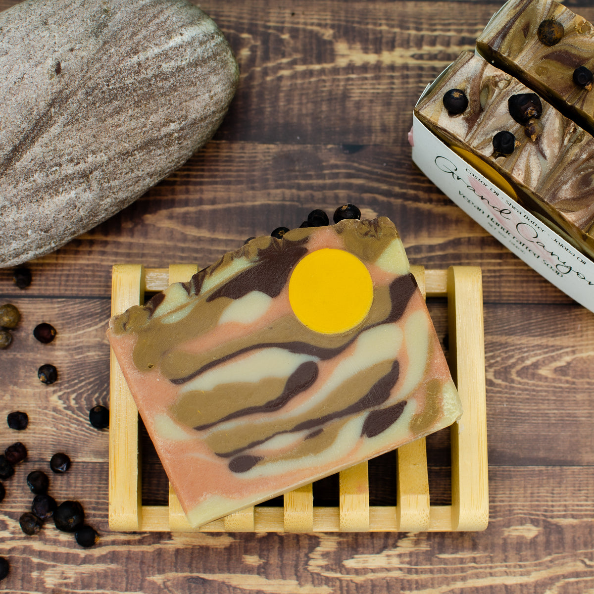 Grand Canyon National Park Series Soap: soap bar with a juniper and cedarwood scent