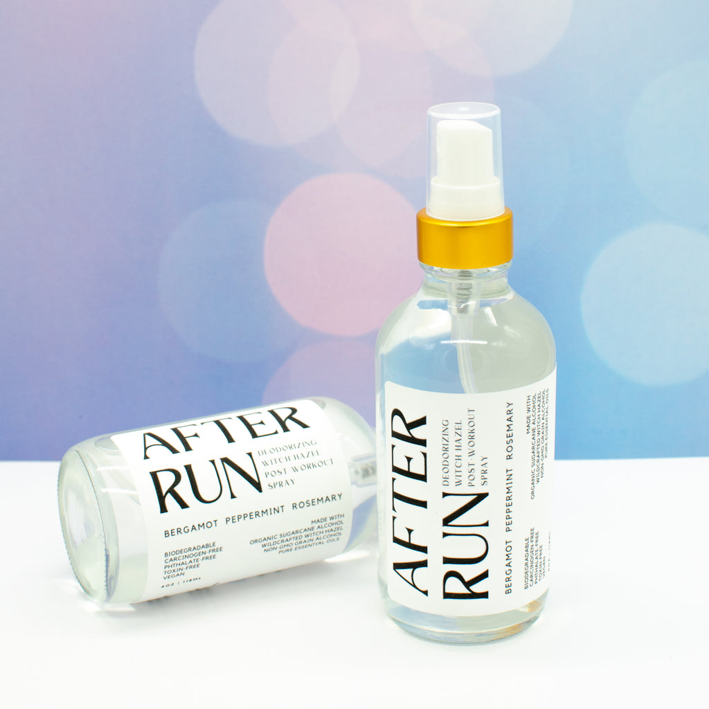 After Run Body and Gym Spray: deodorizing body and gym spray with peppermint and rosemary (photo 2)