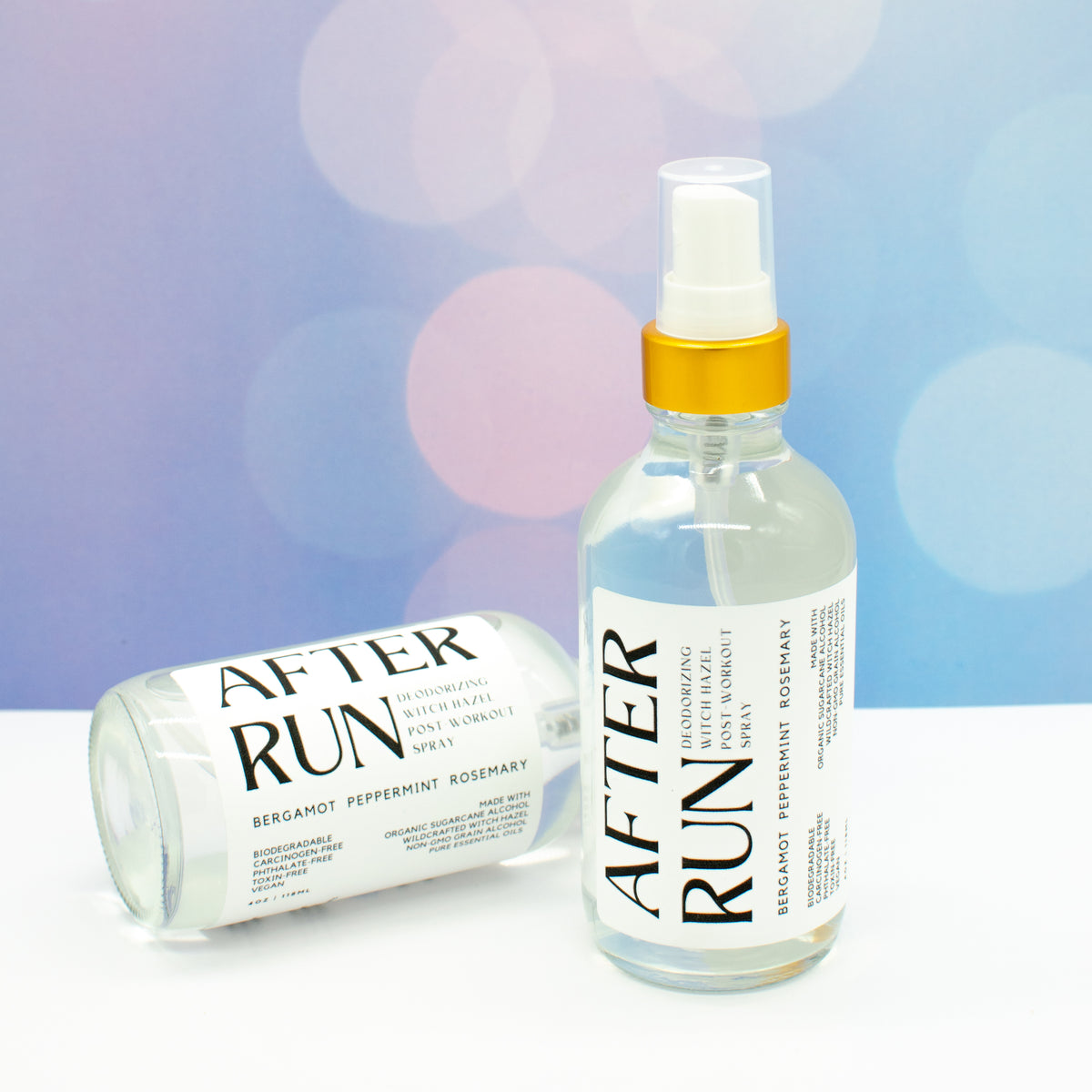After Run Body and Gym Spray: deodorizing body and gym spray with peppermint and rosemary (photo 2)