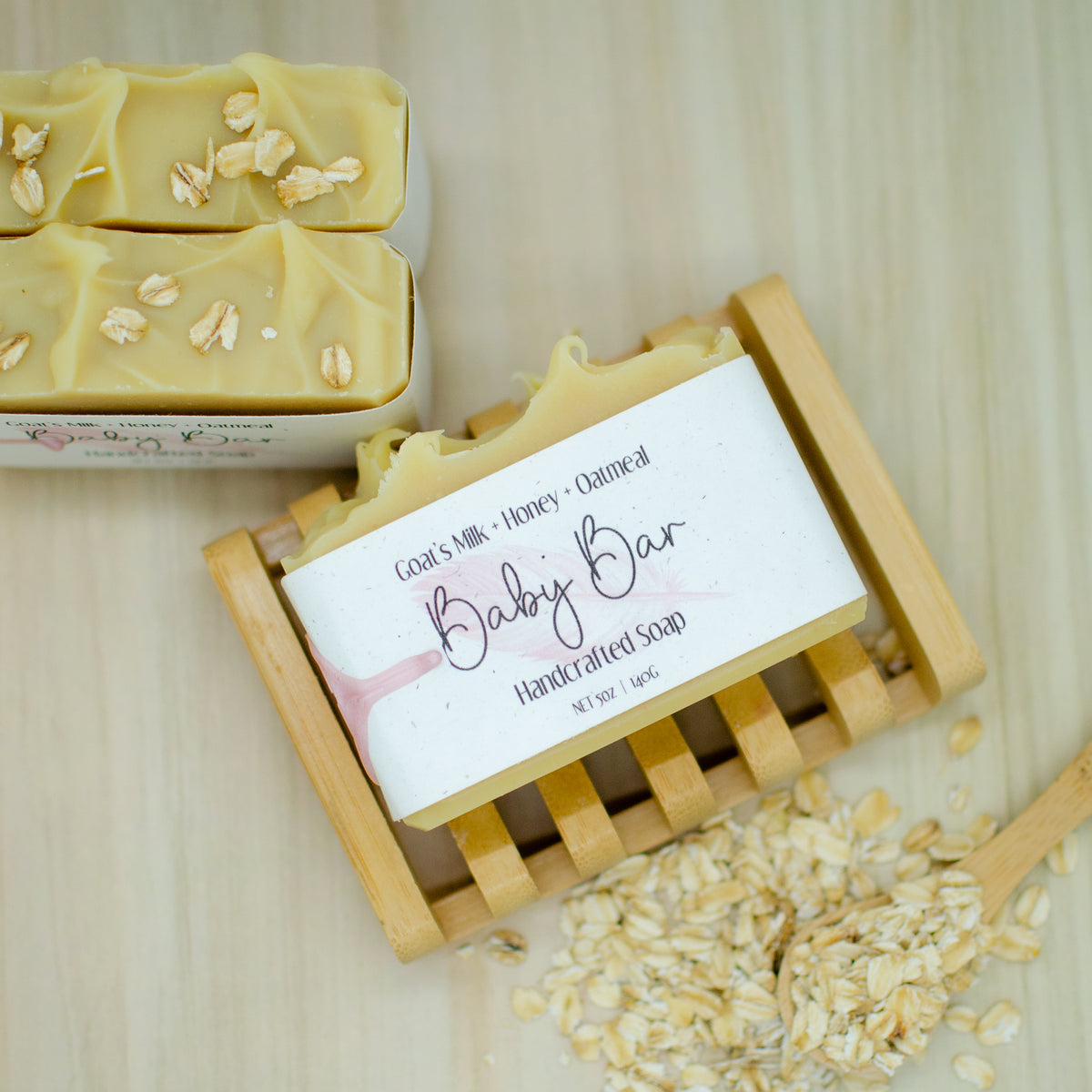 Baby Bar Goat's Milk and Oatmeal Soap: unscented goat's milk and oatmeal soap for sensitive skin (photo 4)