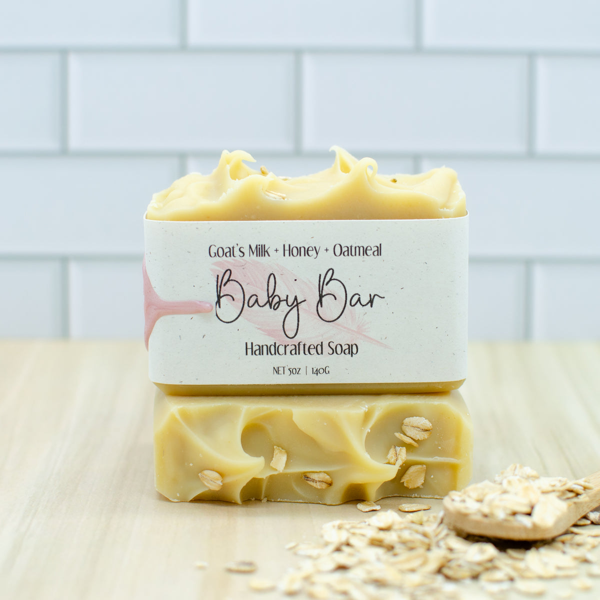 Baby Bar Goat's Milk and Oatmeal Soap: unscented goat's milk and oatmeal soap for sensitive skin