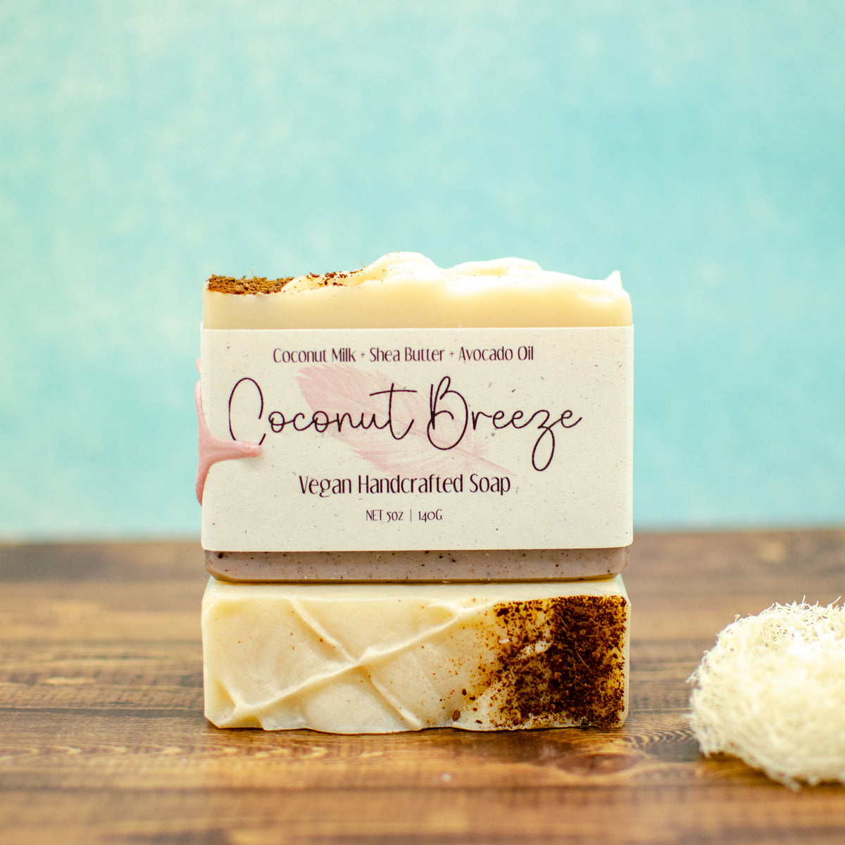 Coconut Breeze Soap: coconut milk soap bar with a coconut and lime scent (photo 4)