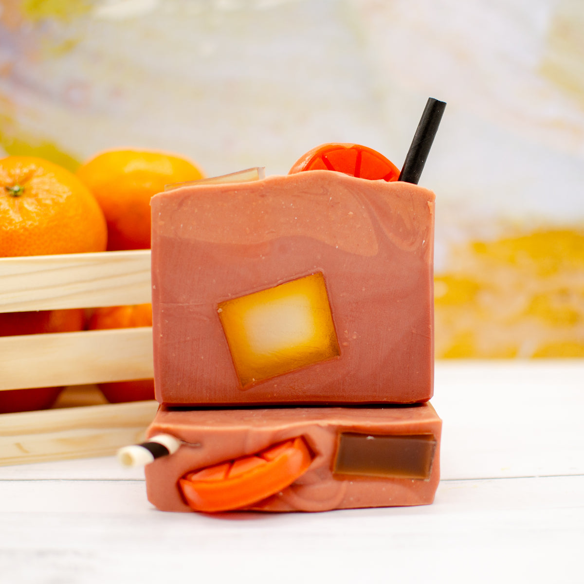 Aperol Spritz Soap: grapefruit and champagne scented soap bar