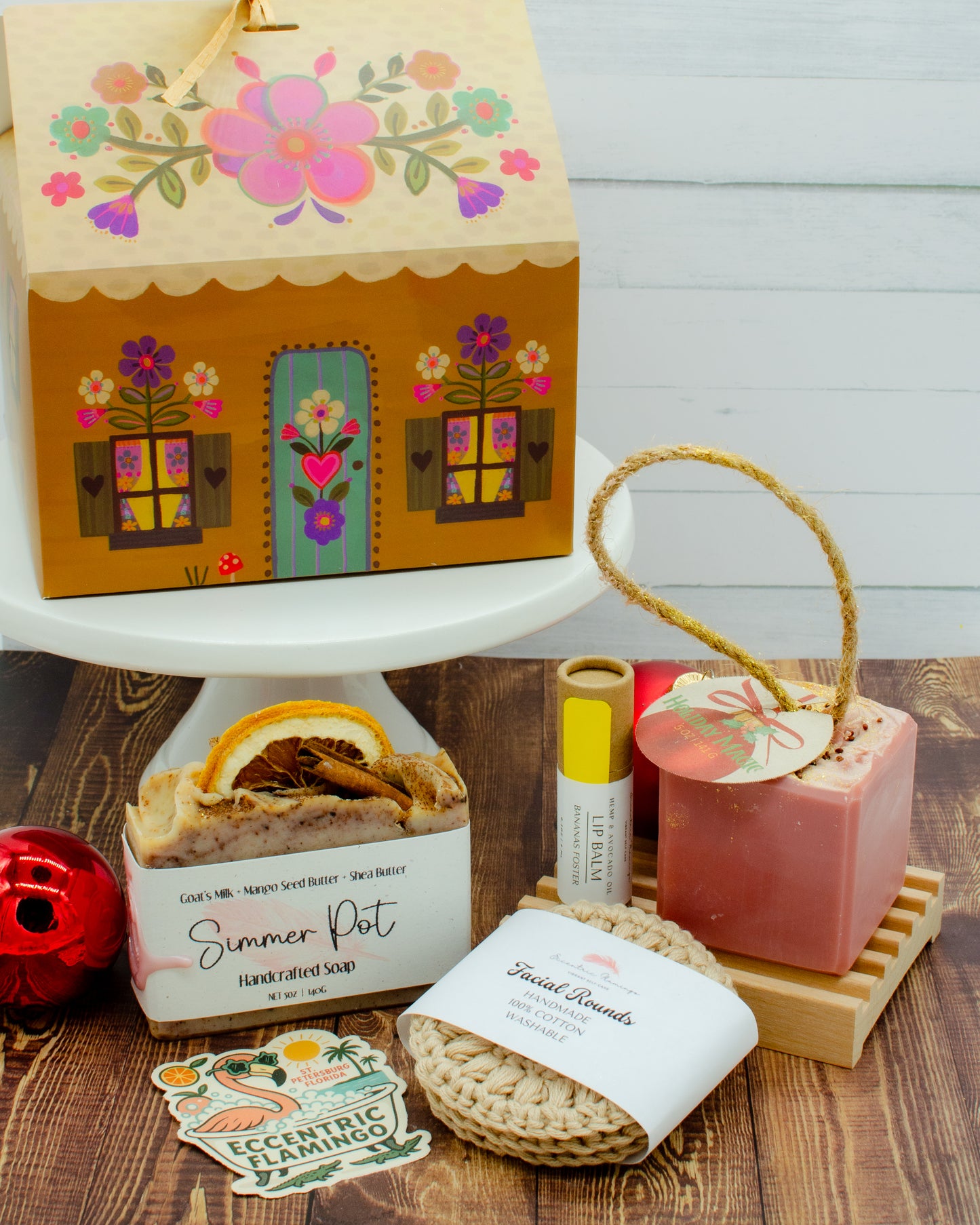 Little Brown Cottage Gift Box