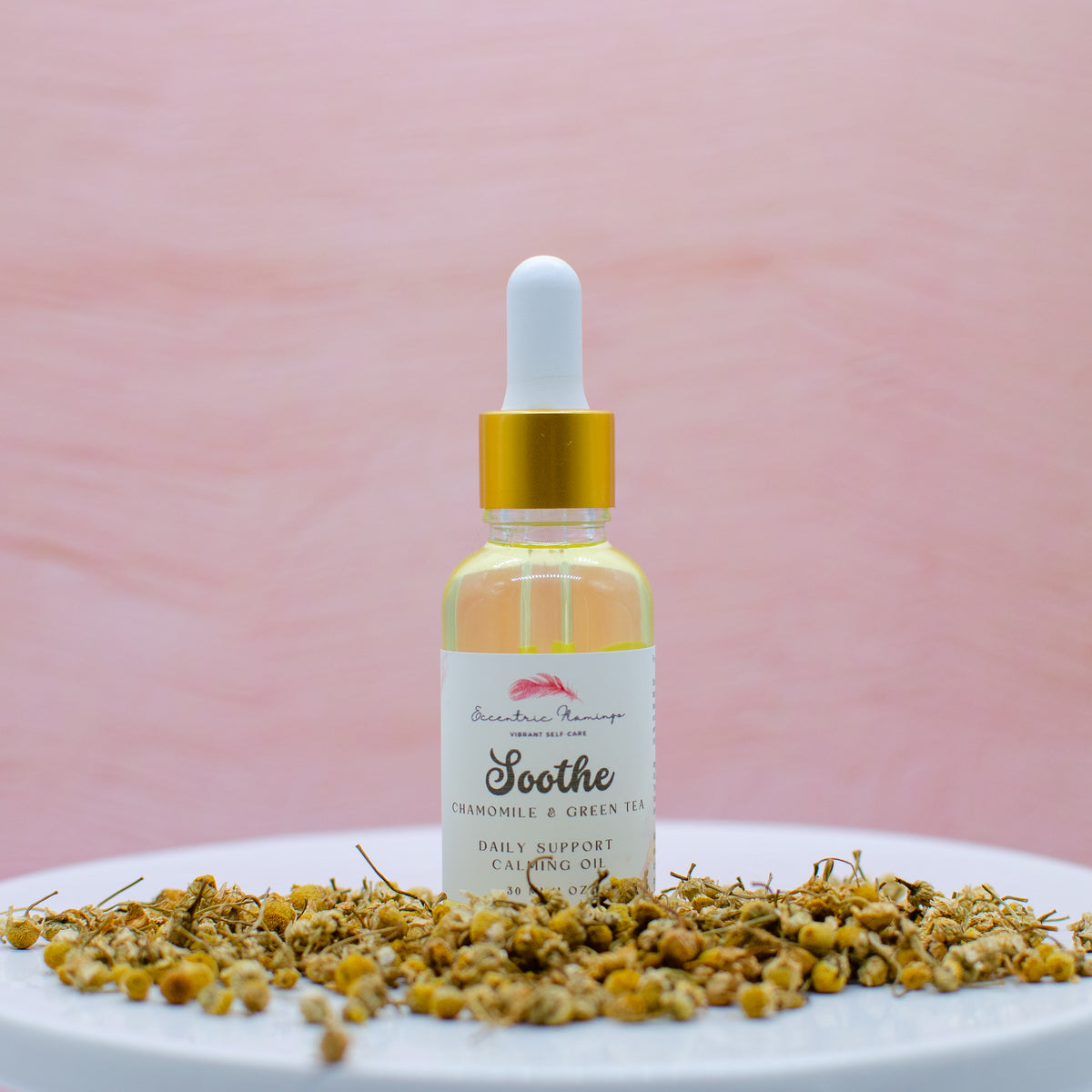 Soothe Daily Facial Oil: chamomile and green tea daily facial oil
