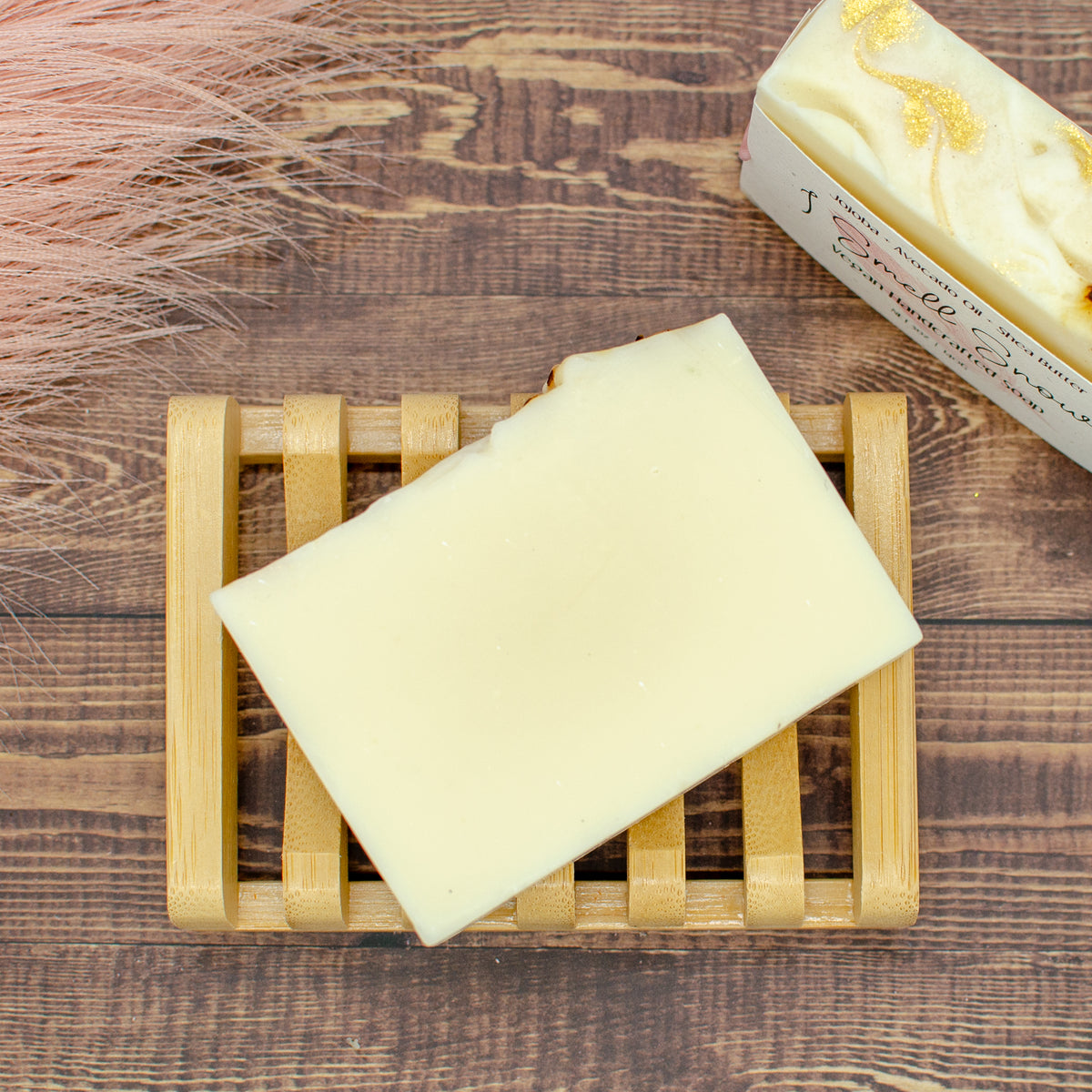 I Smell Snow Soap: winter soap bar scented with cranberry, orange, and juniper