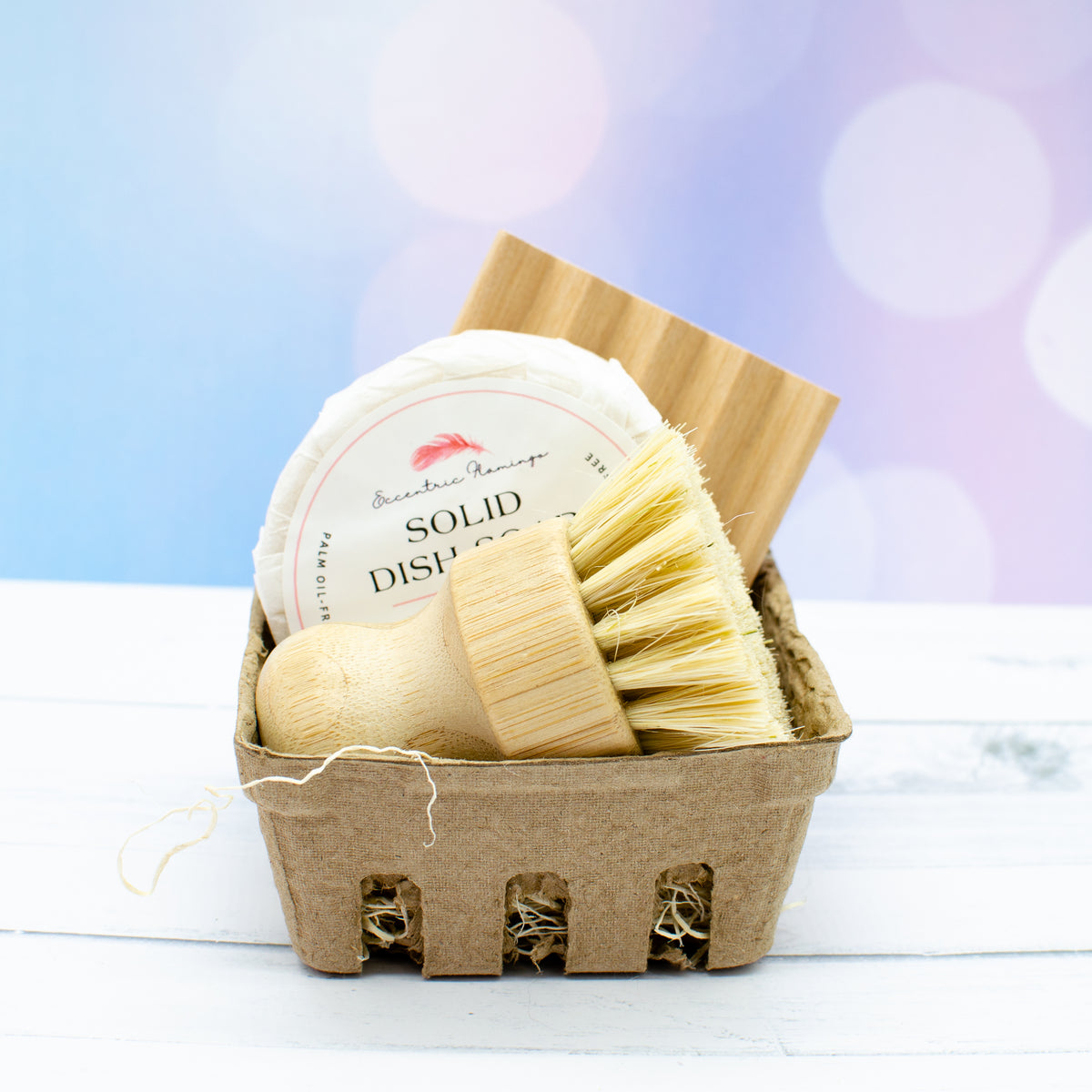Dish Soap & Scrub Brush Set