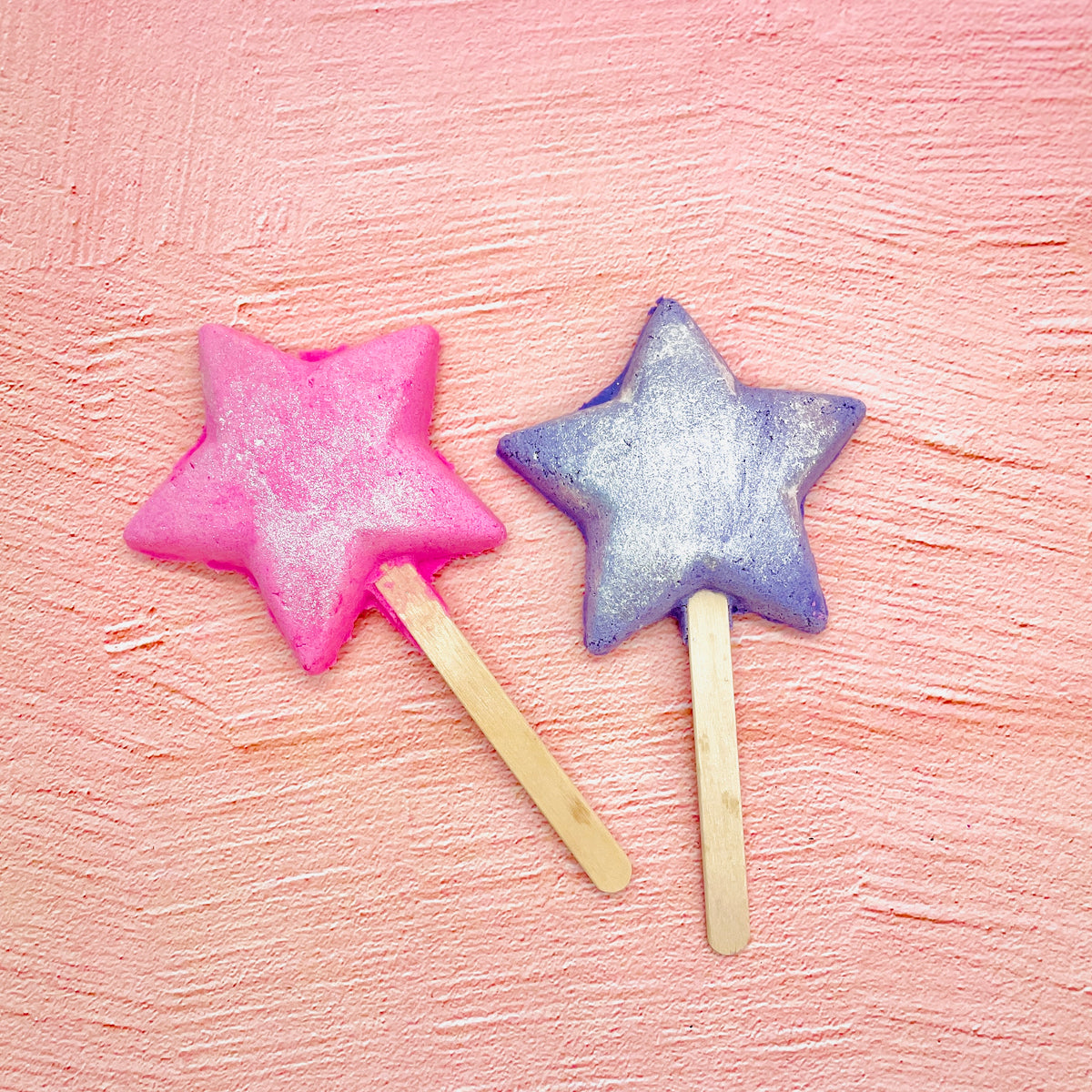 Cosmic Bubble Wands: star-shaped bubble bath wand