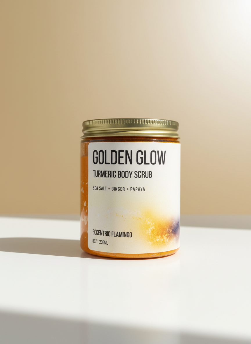 Golden Glow Turmeric Body Scrub