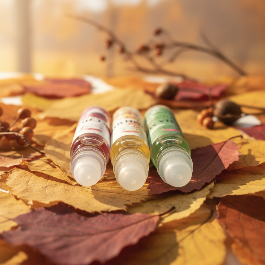 Eccentric Flamingo roll-on perfumes