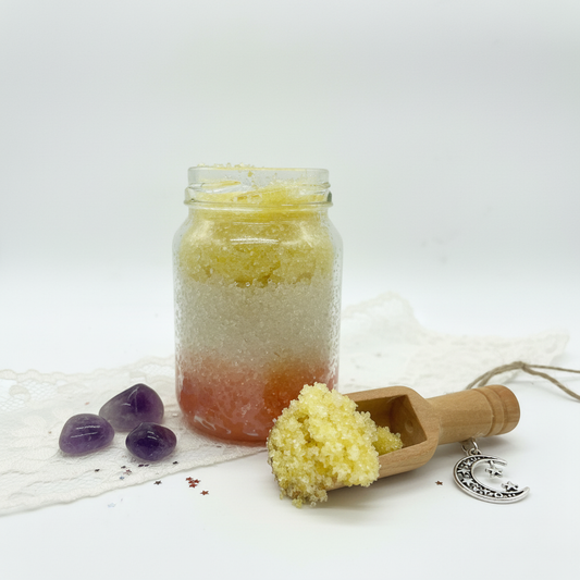 Candy Corn Sugar Scrub