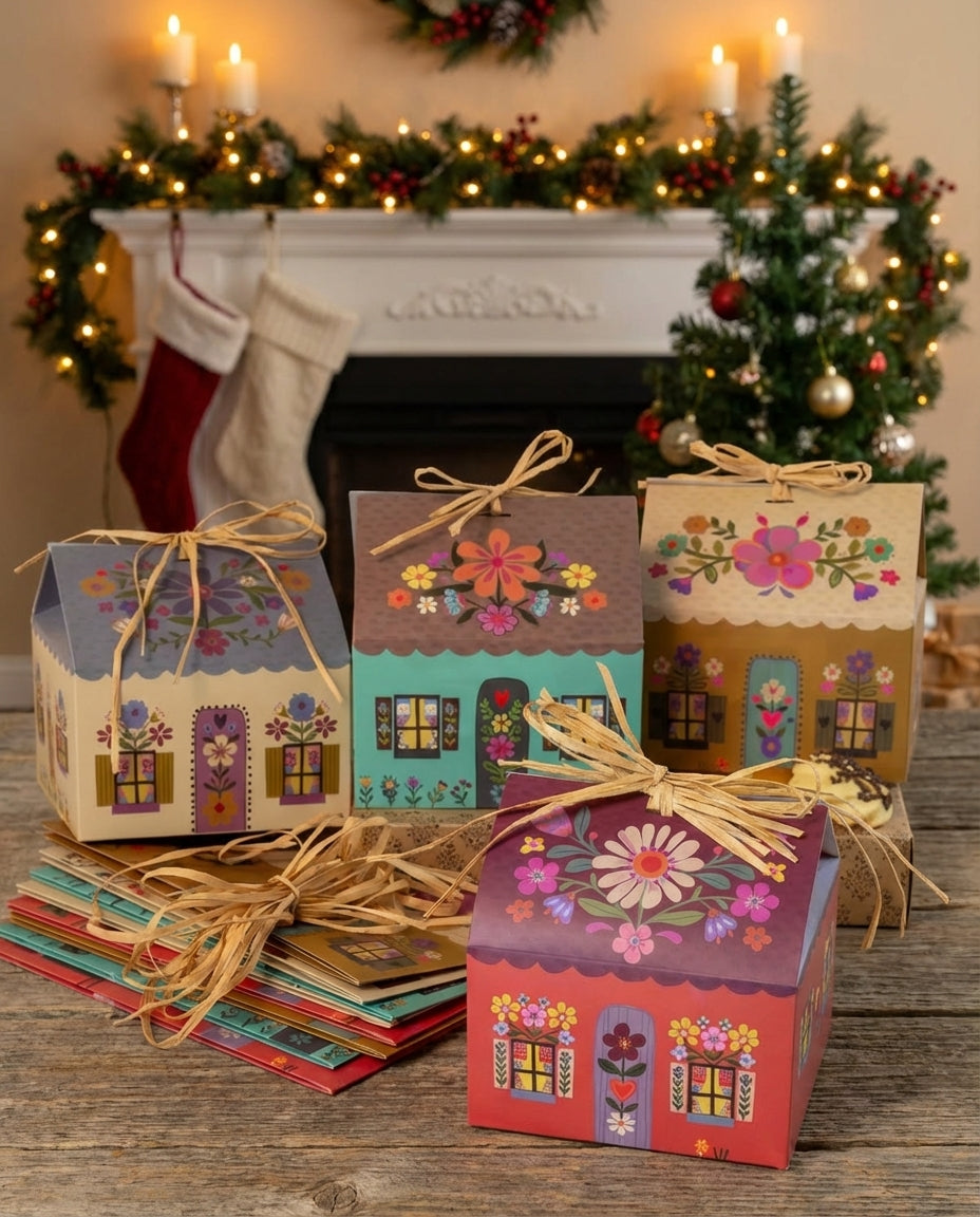 Little Yellow Cottage Gift Box